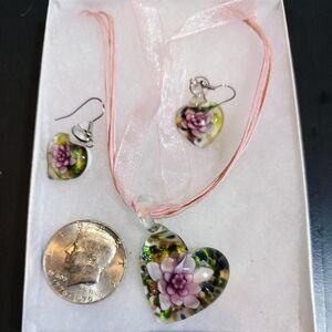 Handmade Blown Glass Set